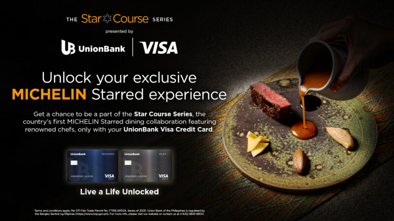 Unlock an Exclusive MICHELIN Starred Dining Experience — Only with UnionBank
