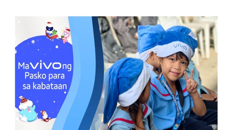 vivo Philippines brings MaVIVOng Pasko to the youth nationwide