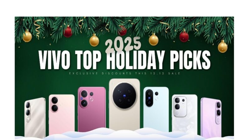 SHOP NOW: vivo Top Holiday Picks for 2025 Exclusive discounts on this 12.12 sale