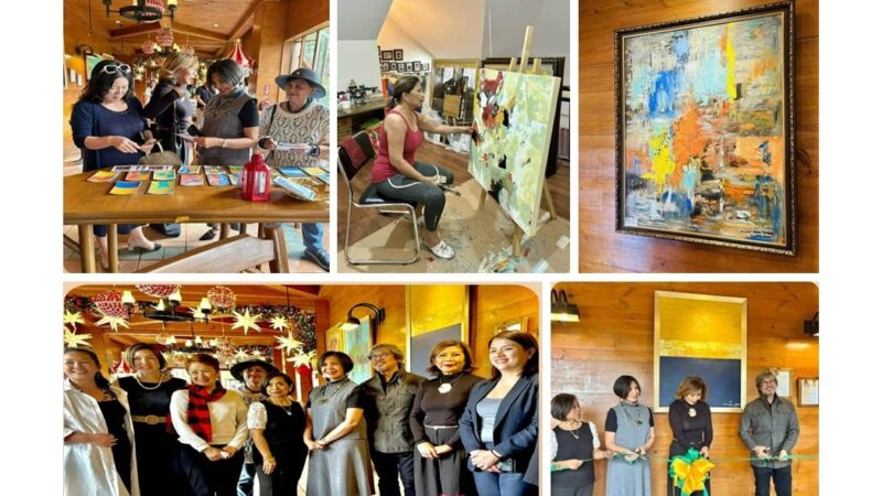 Claire Jaun-Torres: Weaving Heritage and Elegance in Abstract Expressionism