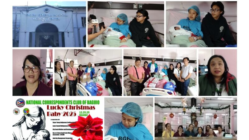 “Kyro” Napiling Masuwerteng Sanggol ng Pasko 2025