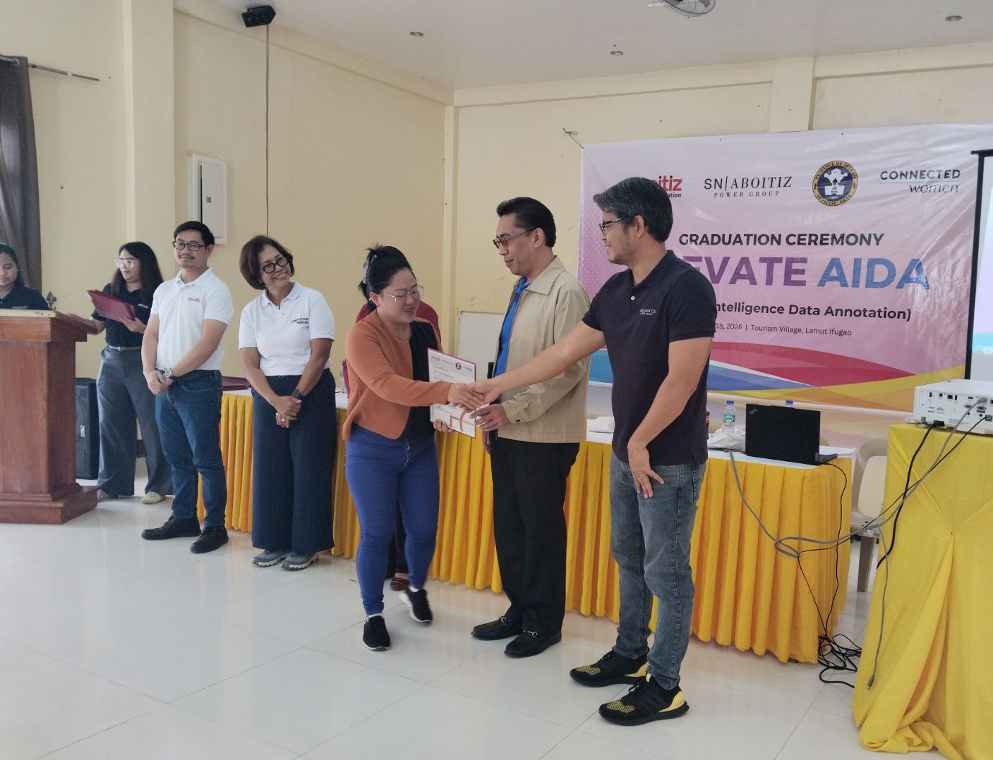 SNAP, Connected Women, and Aboitiz Foundation empower women in Ifugao through digital skills