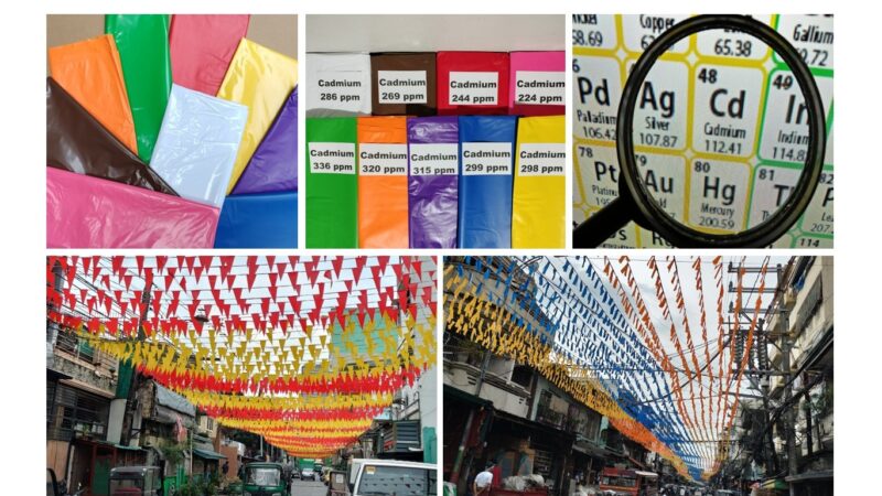 EcoWaste Coalition Discovers Toxic Cadmium in Plastic Fiesta Banderitas