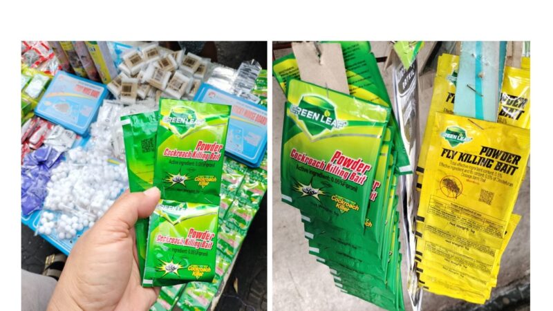 Warning Out on Toxic Cockroach Powder Bait Sold Locally for P10 per Sachet