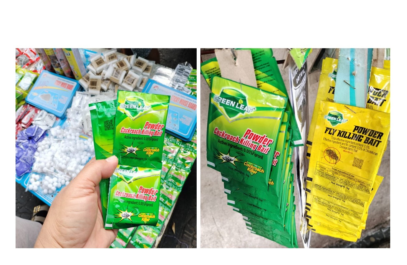 Warning Out on Toxic Cockroach Powder Bait Sold Locally for P10 per Sachet