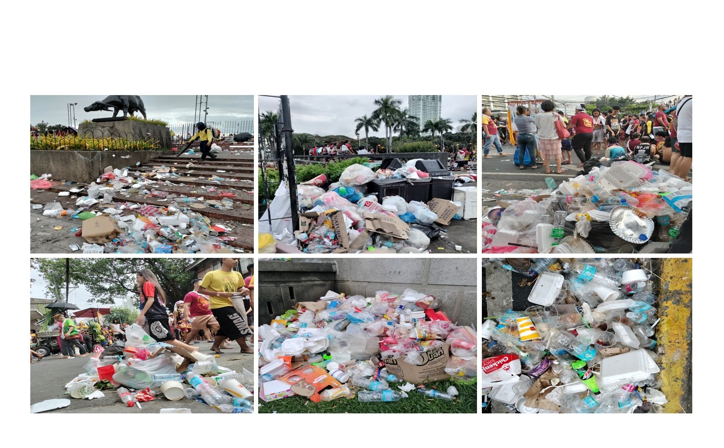 EcoWaste Coalition Laments Uninhibited Littering in Luneta and Quiapo as Millions of Devotees Take Part in Traslacion 2026