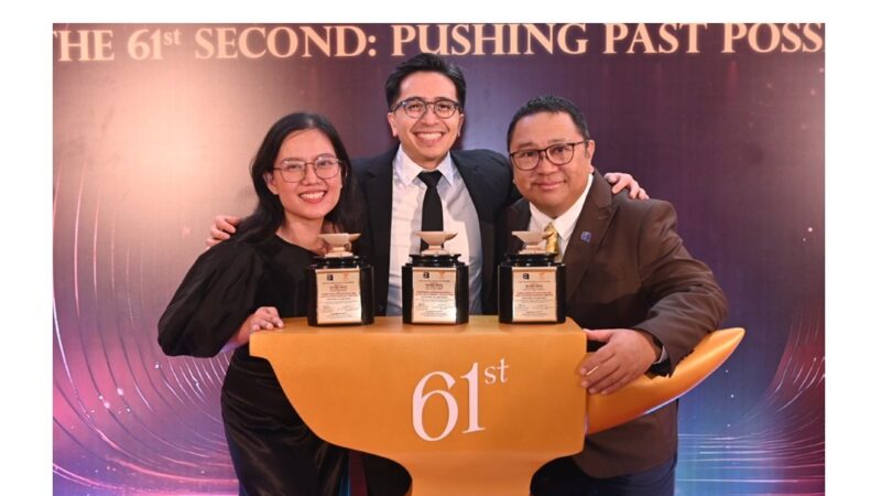 Mang Inasal scores triple win at the 61st Anvil Awards