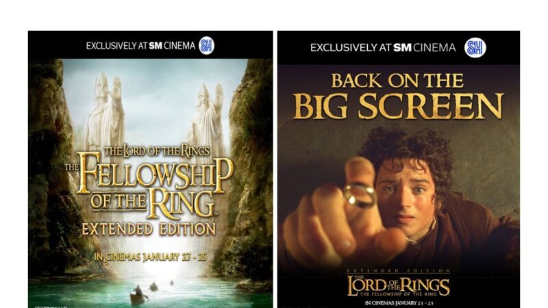 Return to Middle-earth: “The Lord of the Rings: The Fellowship of the Ring” Extended Edition Hits SM Cinemas for an Exclusive One-Weekend Engagement