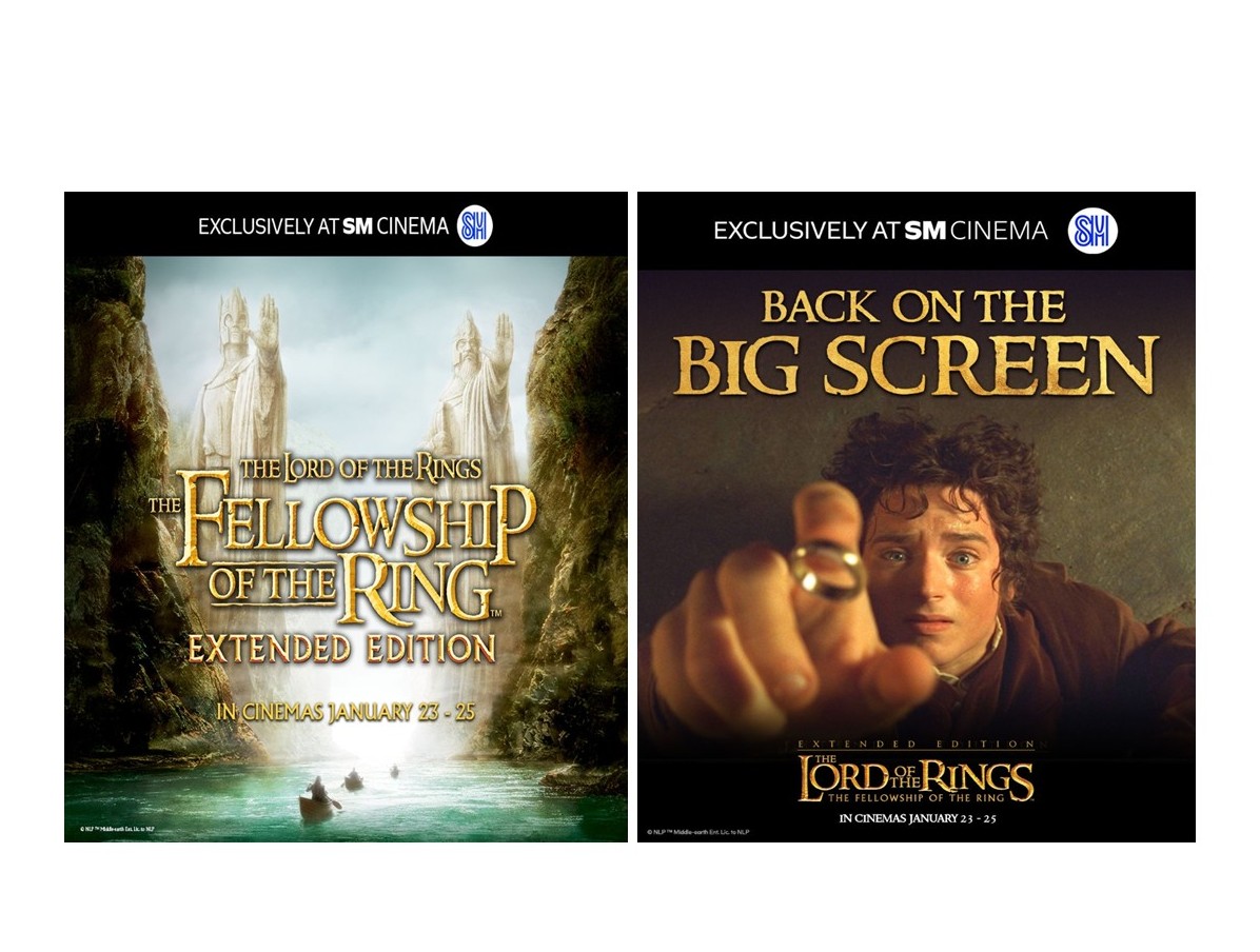 Return to Middle-earth: “The Lord of the Rings: The Fellowship of the Ring” Extended Edition Hits SM Cinemas for an Exclusive One-Weekend Engagement