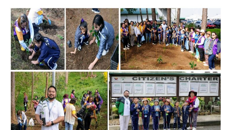 Mga Estudyanteng may Kapansanan sa Paningin, Nanguna sa Kauna-unahang Pagtatanim ng Kape sa Camp John Hay