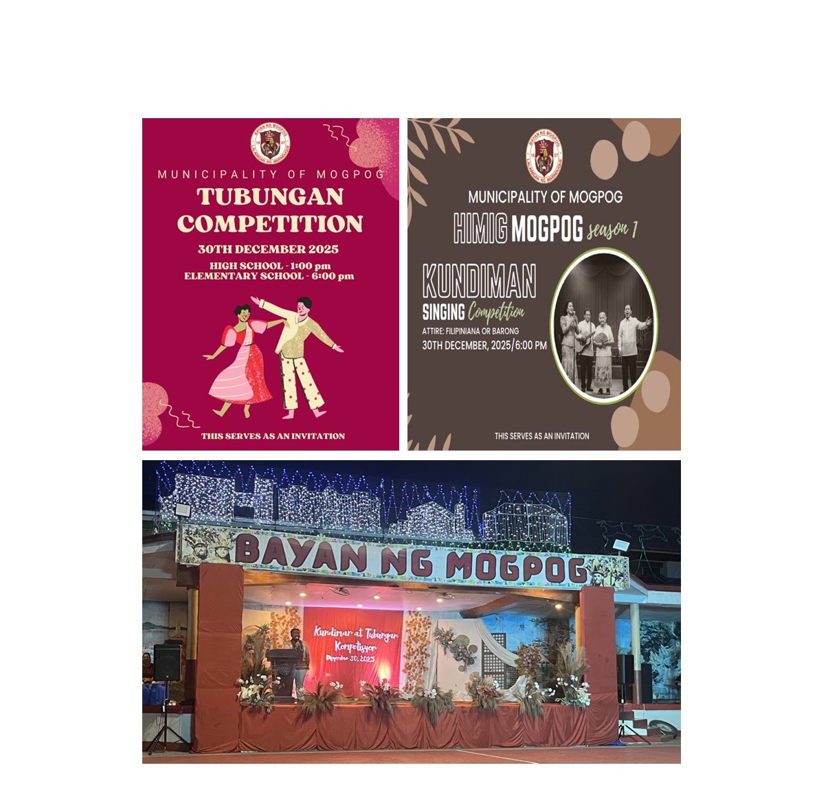 Tubungan and Kundiman Competition held to keep Island Traditions alive