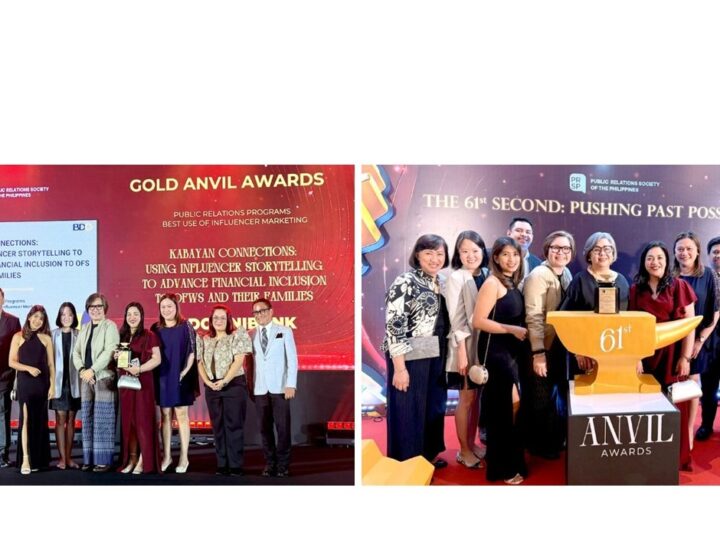 BDO’s “Kabayan Connections” campaign brings home Gold Anvil win