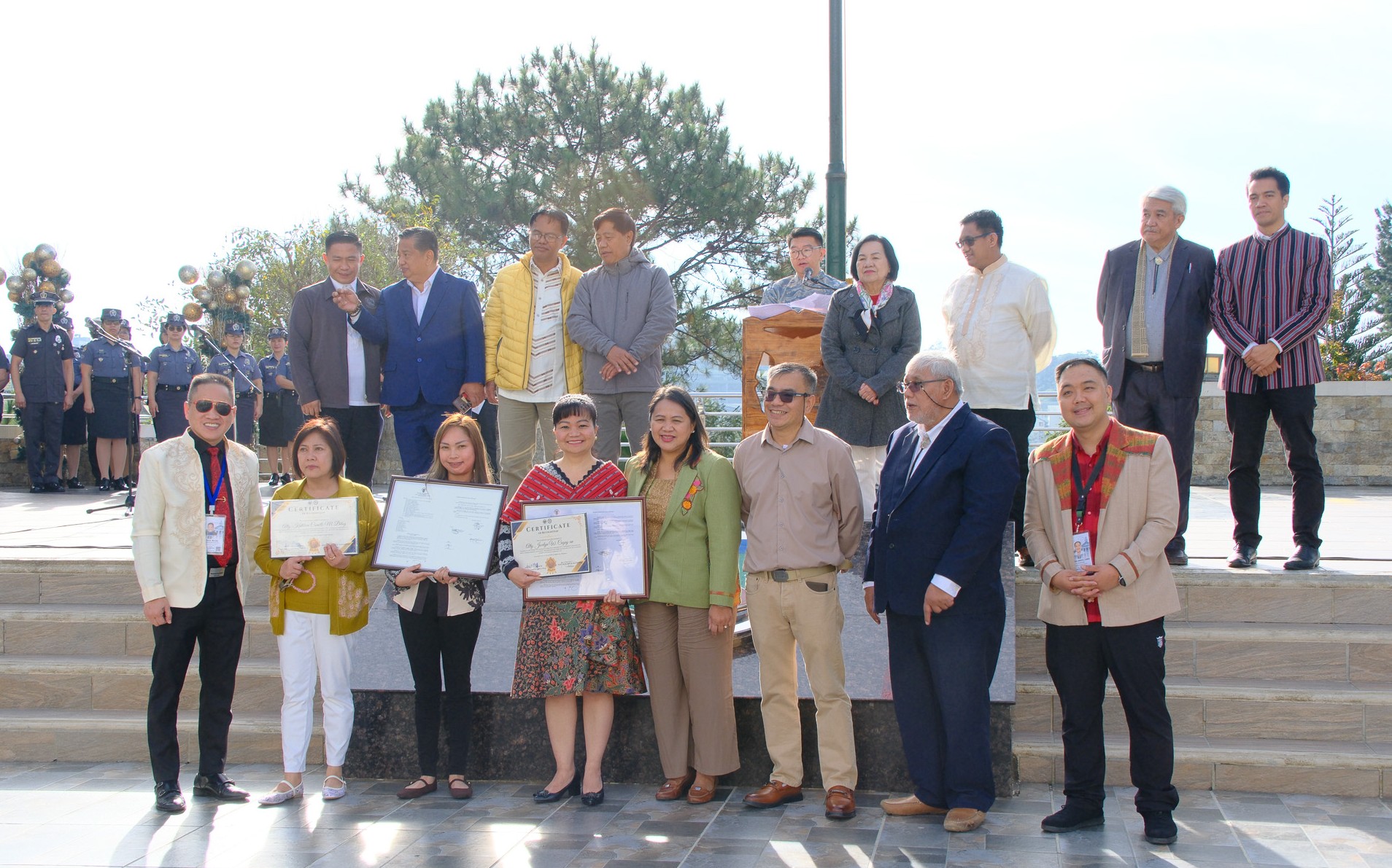 CITY RECOGNIZES EMPLOYEE BAR PASSERS.