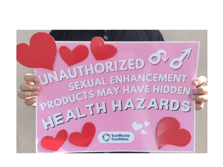 EcoWaste Coalition Cautions Men from Using Unregistered Sexual Enhancement Products
