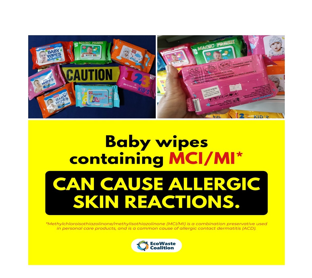 Reminder to Mothers and Caregivers: Be Wary of Baby Wipes with Allergy-Causing Ingredients