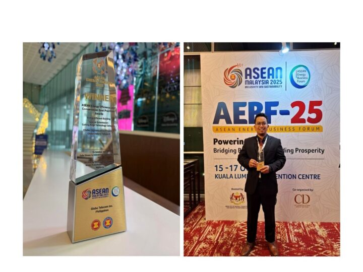 Globe Wins Prestigious ASEAN Energy Award for Decarbonization Initiative