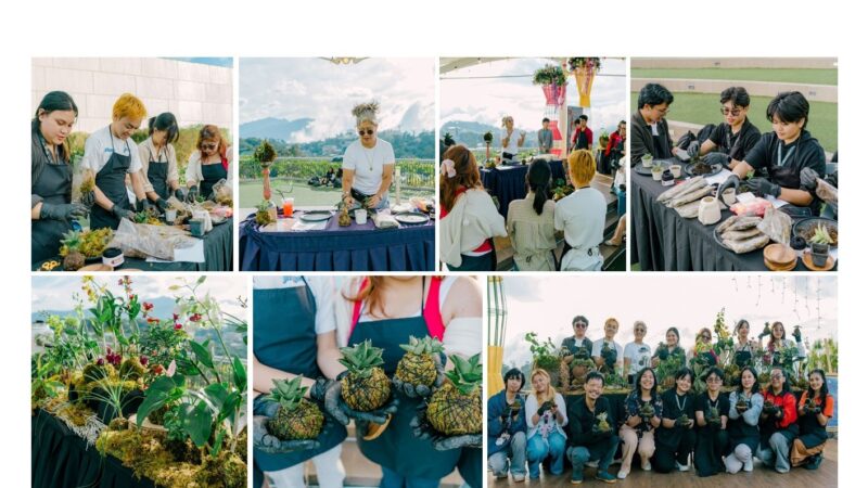 Kokedama Workshop Brings Nature Indoors at SM City Baguio