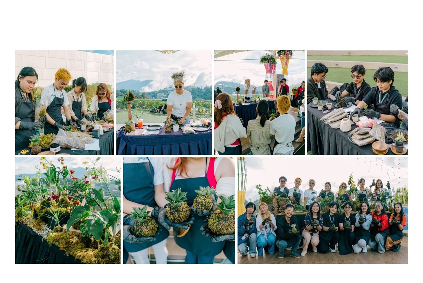 Kokedama Workshop Brings Nature Indoors at SM City Baguio