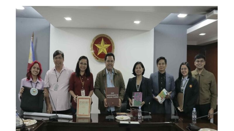 PUP KAISA SA PAGSUSULONG NG MGA PROGRAMANG PANGWIKA NG KWF