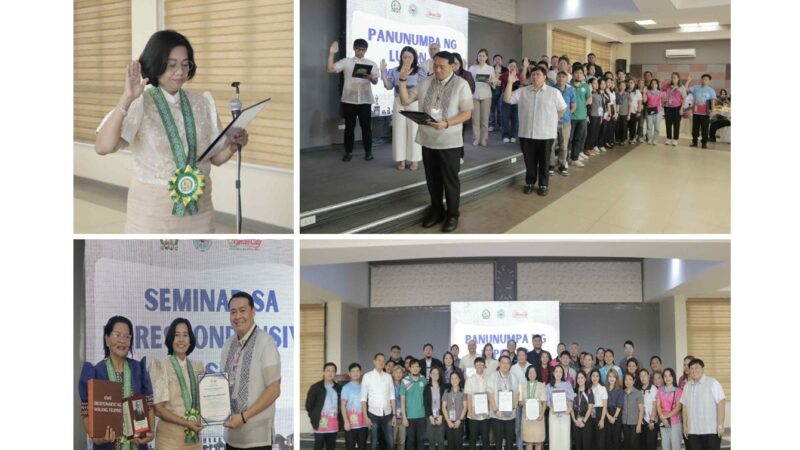 Opisyal ng Lupon sa Wikang Filipino (LWF), nanumpa