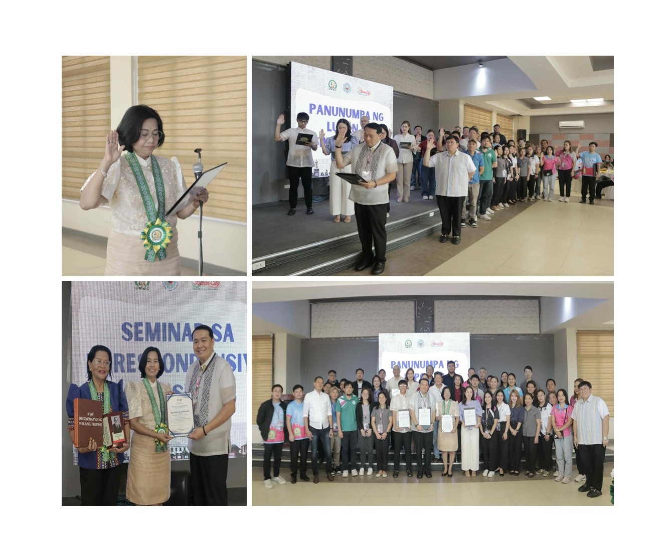 Opisyal ng Lupon sa Wikang Filipino (LWF), nanumpa