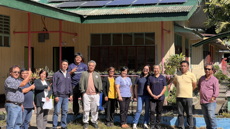 SNAP brings solar power system to Ambuklao Elementary School in Benguet