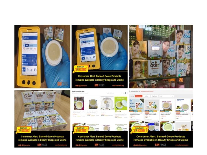 Consumer Alert: Banned Mercury-Containing Skin Lightening Products Still Sold in Public Markets and Online Stores 