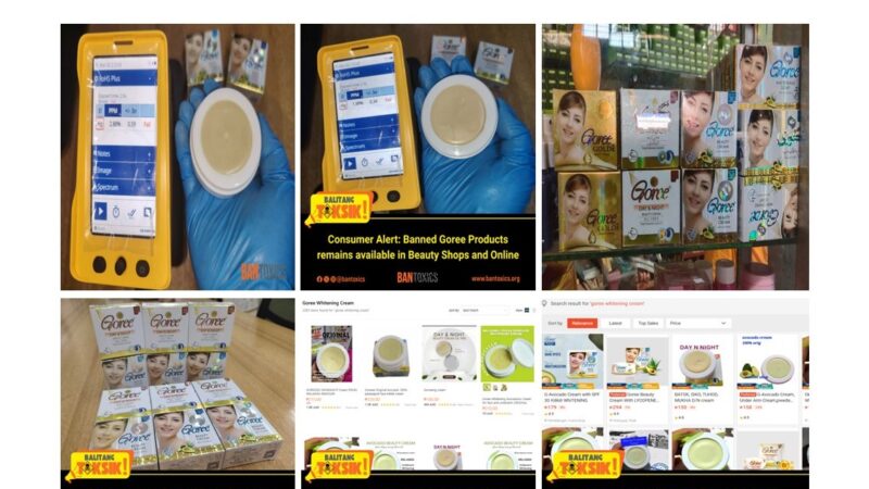 Consumer Alert: Banned Mercury-Containing Skin Lightening Products Still Sold in Public Markets and Online Stores 