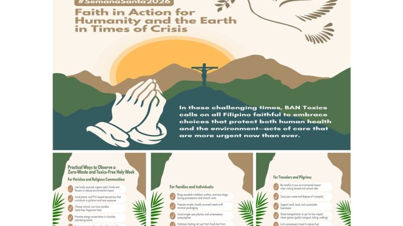 #SemanaSanta2026: Faith in Action for Humanity and the Earth in Times of Crisis