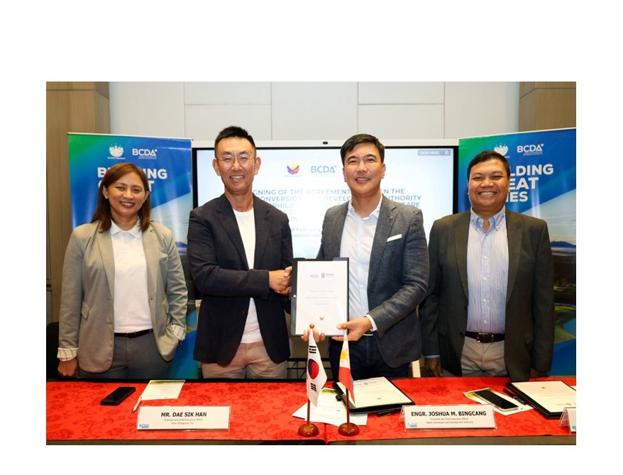 BCDA and Hann Philippines sign an agreement to establish an international school in New Clark City