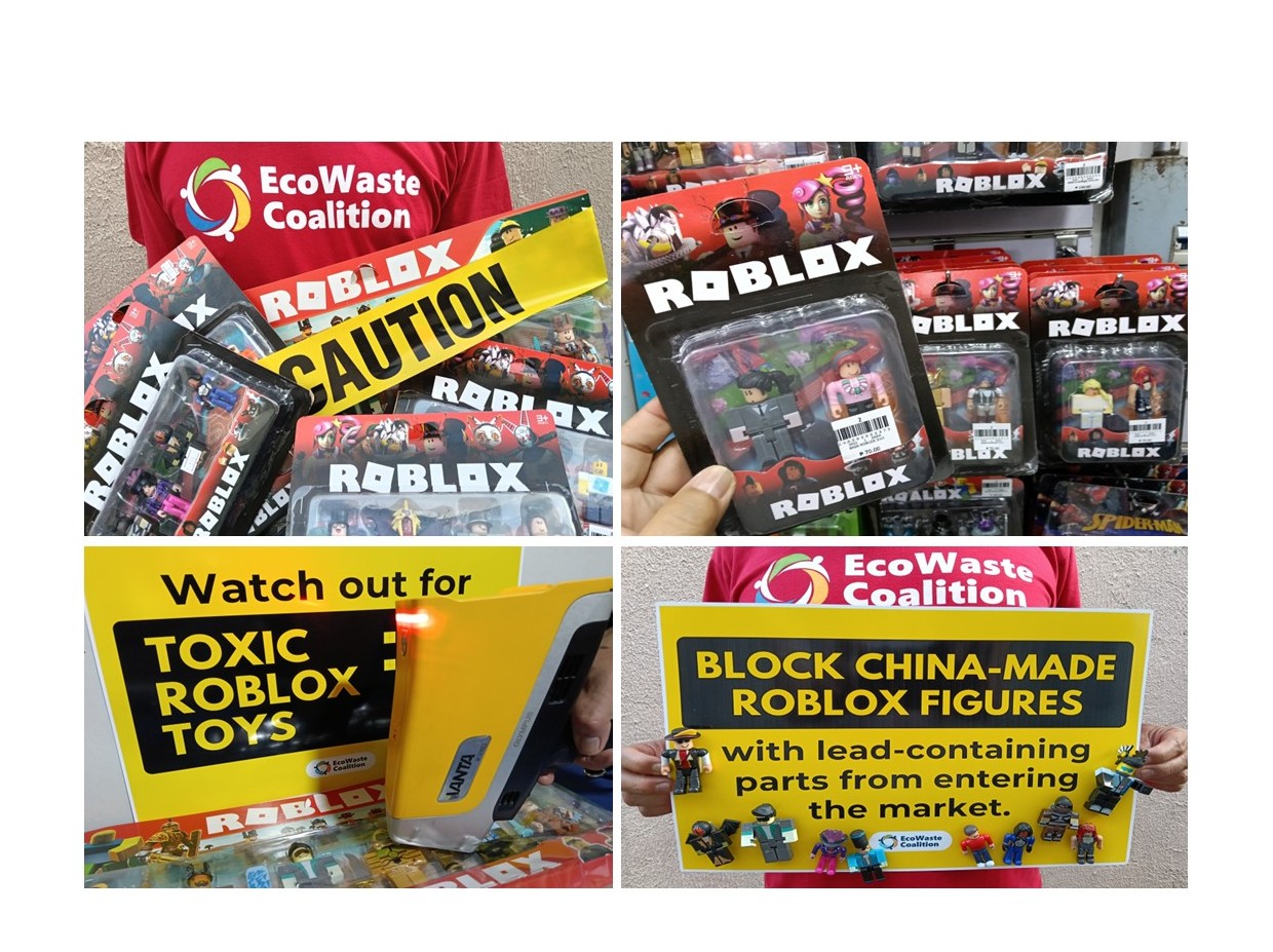 EcoWaste Coalition Urges Swift Action to Protect Children from Imitation Roblox Toys with Lead-Containing Parts