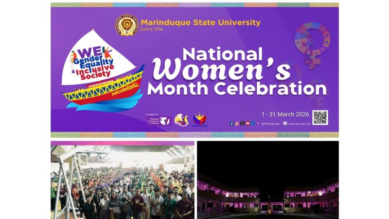 MarSU nakikiisa sa Pandaigdigang Araw ng mga Kababaihan, patuloy sa pagdiriwang sa Pambansang Buwan ng Kababaihan