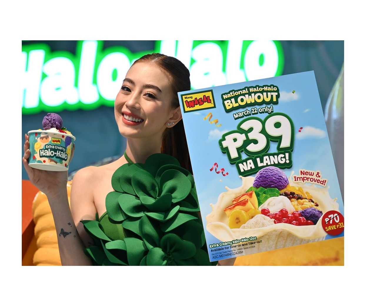 Mang Inasal treats customers to back-to-back National Halo-Halo Blowout