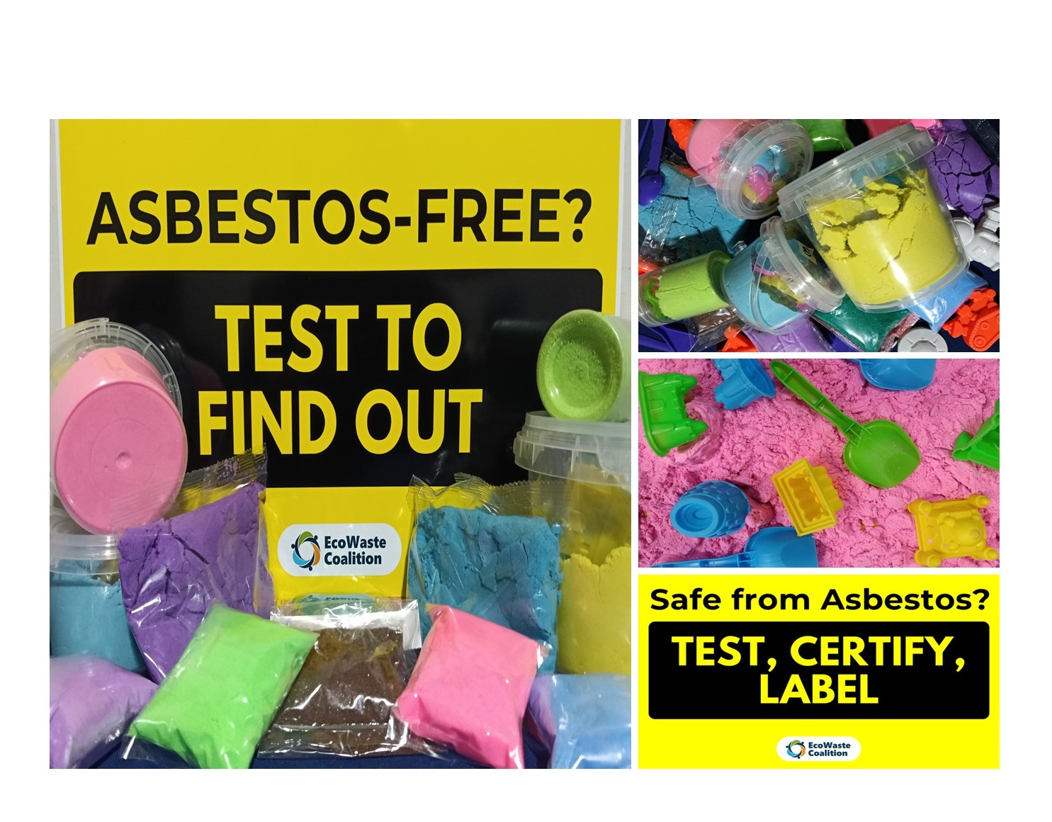 Civil Society Presses FDA to Assure Consumers that Play and Craft Sand Products Sold Locally are Asbestos-Free