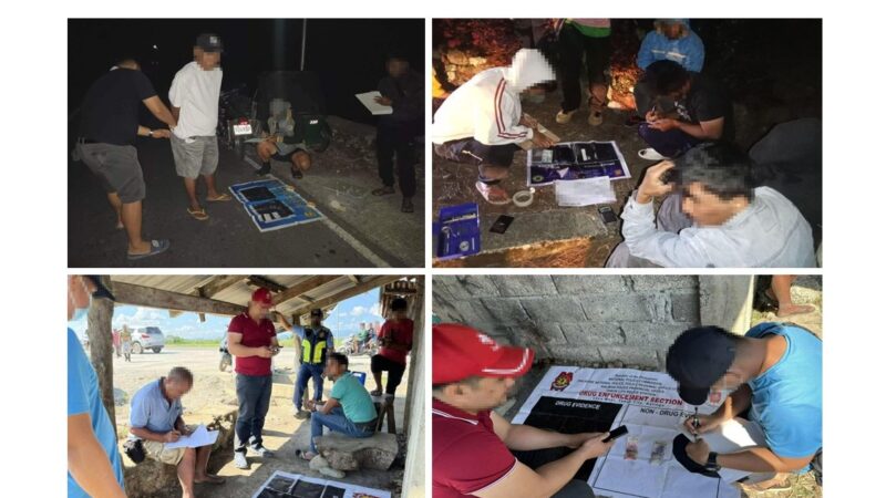 Over P260M Worth of Illegal Drugs Seized; 33 Drug Personalities Arrested in PRO CAR’s Monthlong Drug Ops