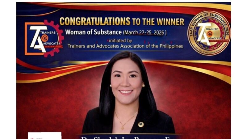 TAAP Recognizes Woman of Substance 2026 during the International Women’s Month Celebration