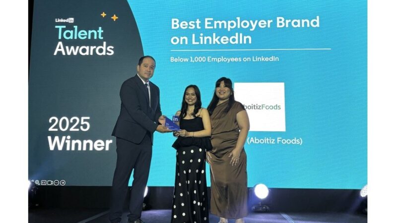 Aboitiz Foods named Best Employer Brand at LinkedIn Talent Awards 2026