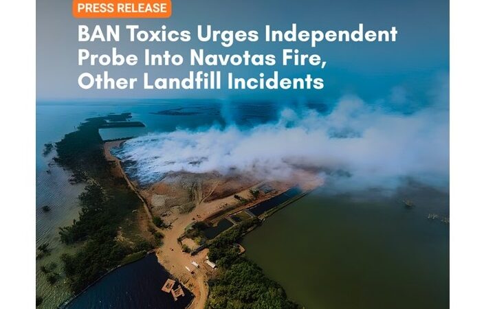 Envi Group Urges Independent Probe into Navotas Fire, Other Landfill Incidents