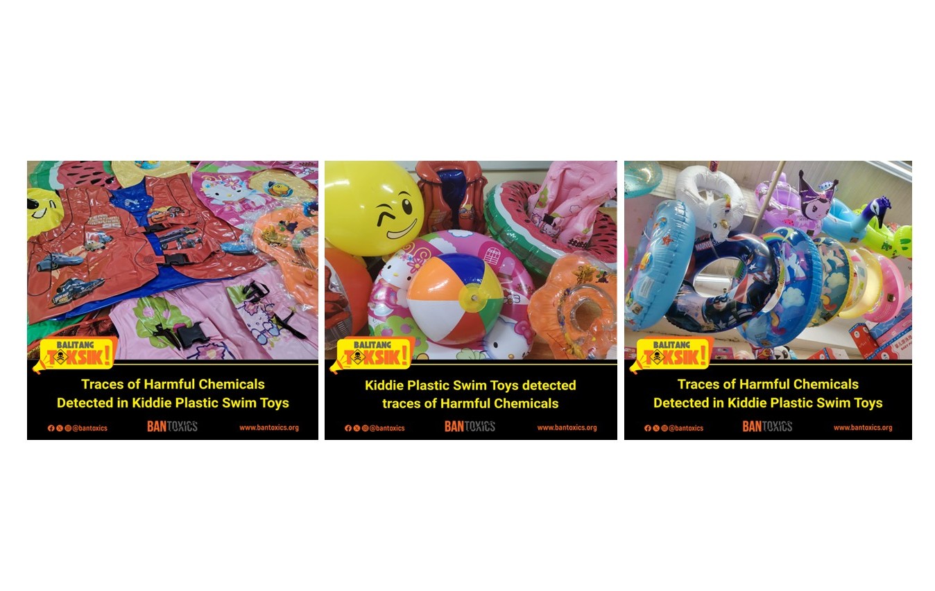 Toxics Watchdog Reminds Consumers to Choose Safe Swimming Floater Toys for Kids