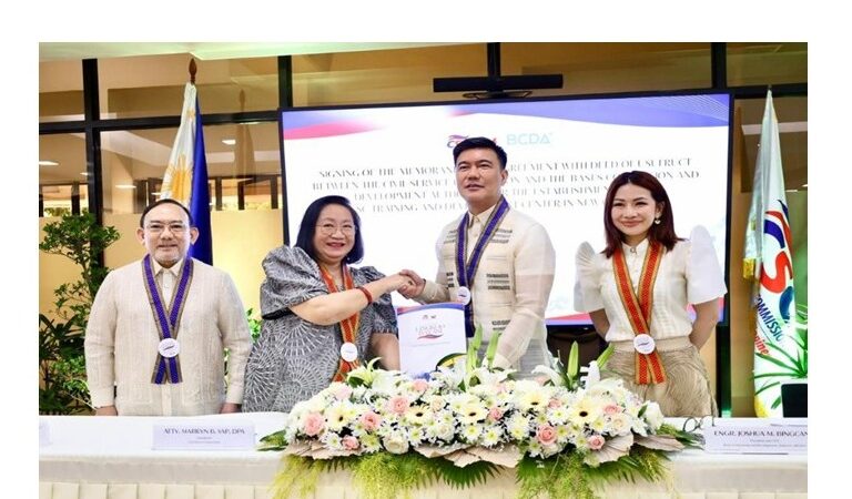 CSC, BCDA sign agreement to build national civil service leadership and management development center in New Clark City