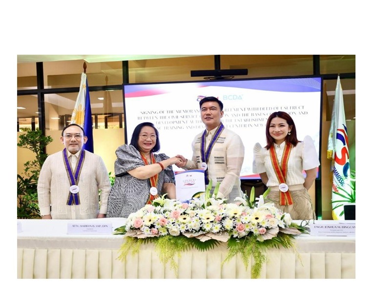CSC, BCDA sign agreement to build national civil service leadership and management development center in New Clark City