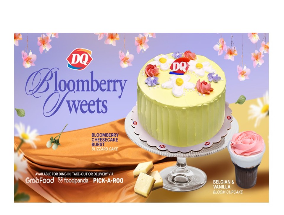 Flowers, ice cream, or cake? Why not ALL with DQ’s Bloomberry Sweets collection!