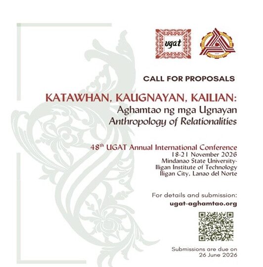 Tumatanggap na ng mga Panukala para sa ika-48ng Kumperensiya ng UGAT tungkol sa Aghamtao ng mga Ugnayan