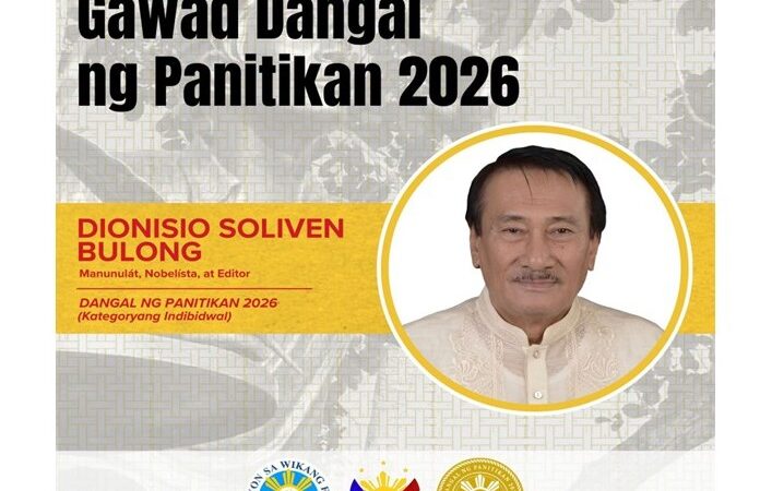 𝐃𝐢𝐨𝐧𝐢𝐬𝐢𝐨 𝐒𝐨𝐥𝐢𝐯𝐞𝐧 𝐁𝐮𝐥𝐨𝐧𝐠, 𝐆𝐚𝐠𝐚𝐰𝐚𝐫𝐚𝐧 𝐧𝐠 𝐊𝐖𝐅 𝐃𝐚𝐧𝐠𝐚𝐥 𝐧𝐠 𝐏𝐚𝐧𝐢𝐭𝐢𝐤𝐚𝐧 2026