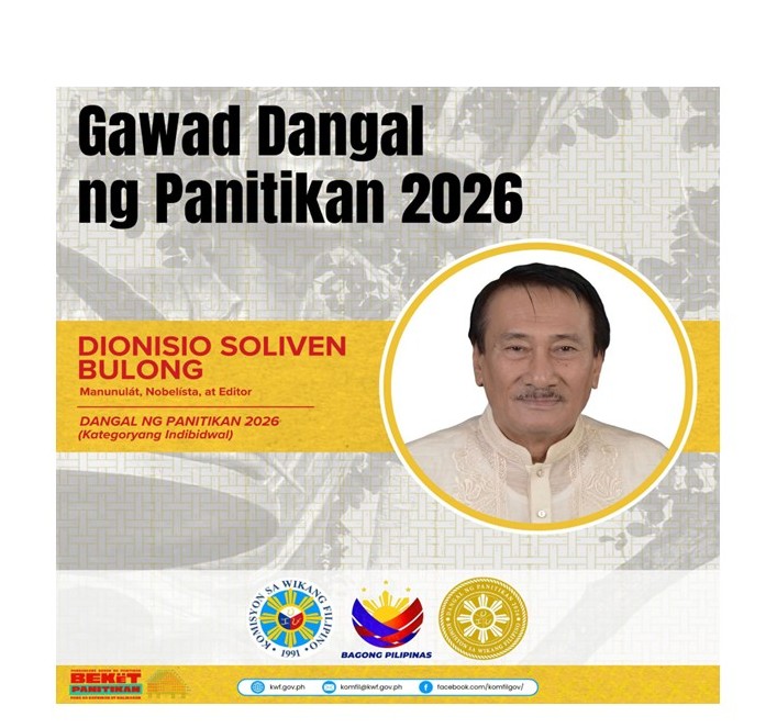 𝐃𝐢𝐨𝐧𝐢𝐬𝐢𝐨 𝐒𝐨𝐥𝐢𝐯𝐞𝐧 𝐁𝐮𝐥𝐨𝐧𝐠, 𝐆𝐚𝐠𝐚𝐰𝐚𝐫𝐚𝐧 𝐧𝐠 𝐊𝐖𝐅 𝐃𝐚𝐧𝐠𝐚𝐥 𝐧𝐠 𝐏𝐚𝐧𝐢𝐭𝐢𝐤𝐚𝐧 2026