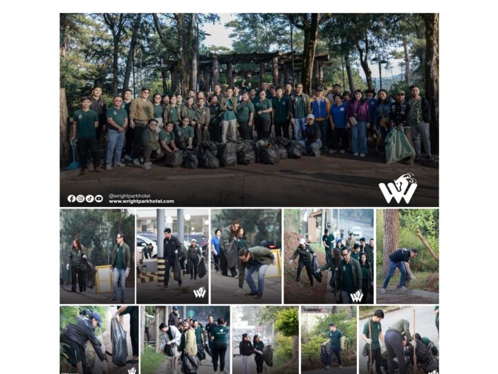 Wright Park Hotel, Barangay Lualhati, Lead Earth Day Plogging Drive in Baguio