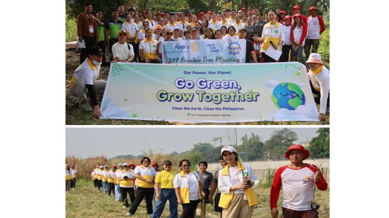 SCJ Volunteers Manila leads multi-sector tree planting drive for climate resilience