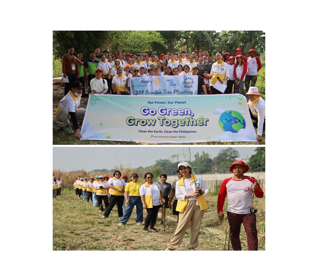 SCJ Volunteers Manila leads multi-sector tree planting drive for climate resilience