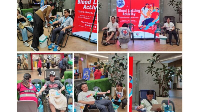 Giving Back Through Blood Donation at SM City Baguio