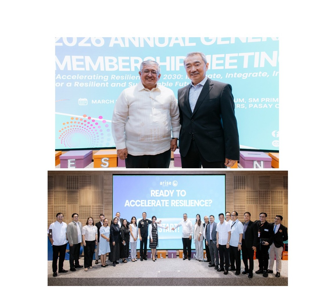 SM and ARISE PH with Partners Aim to Accelerate Resilience by 2030